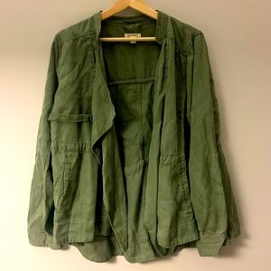 Army green jacket
